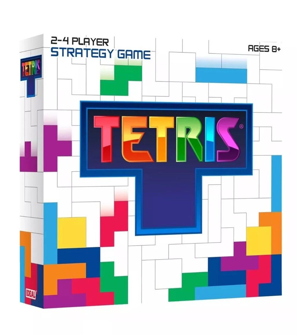 New Tetris Board Game Strategy Mental Skill NIB Unopened Sealed Family Fun!